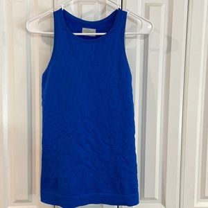 Athleta blue workout tank top. Size medium